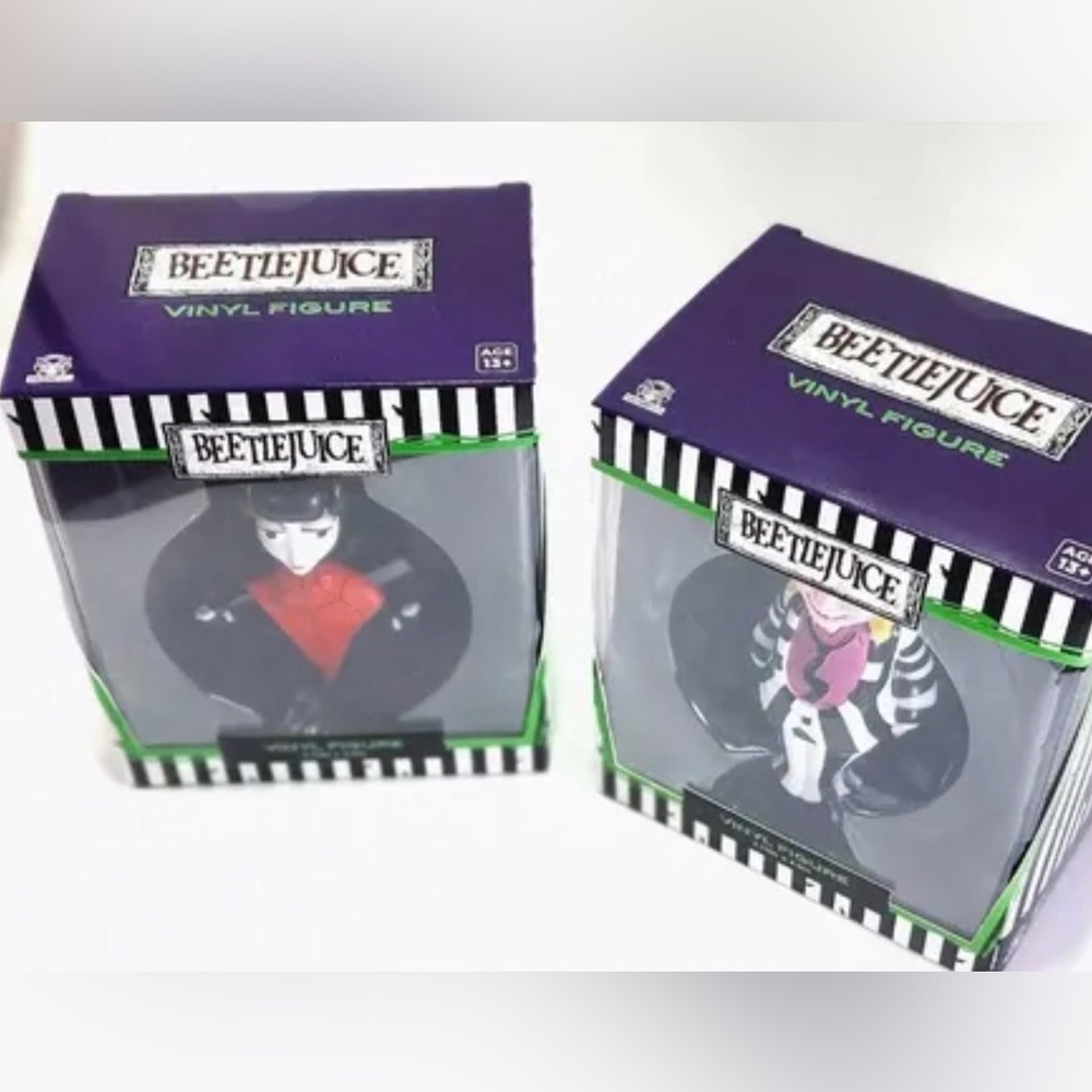 New Beetlejuice figures culturefly nib movie statues